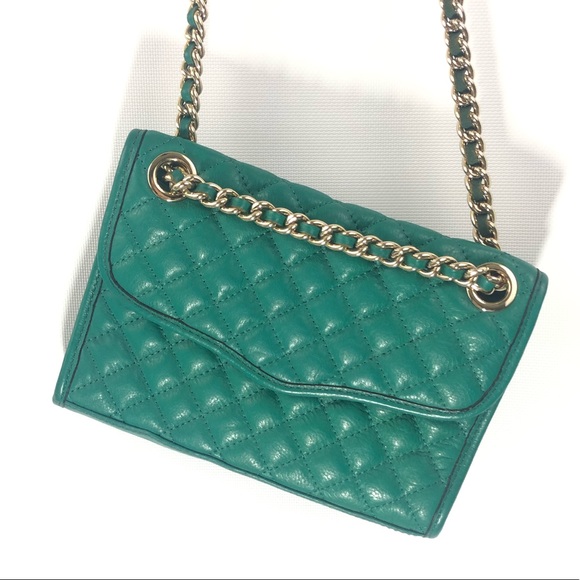 Rebecca Minkoff Handbags - Rebecca Minkoff • Green mini affair Crossbody